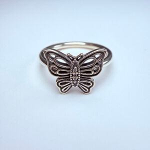 Pandora Butterfly Love Takes Flight Animal Nature Sterling Silver 925 Ring ALE